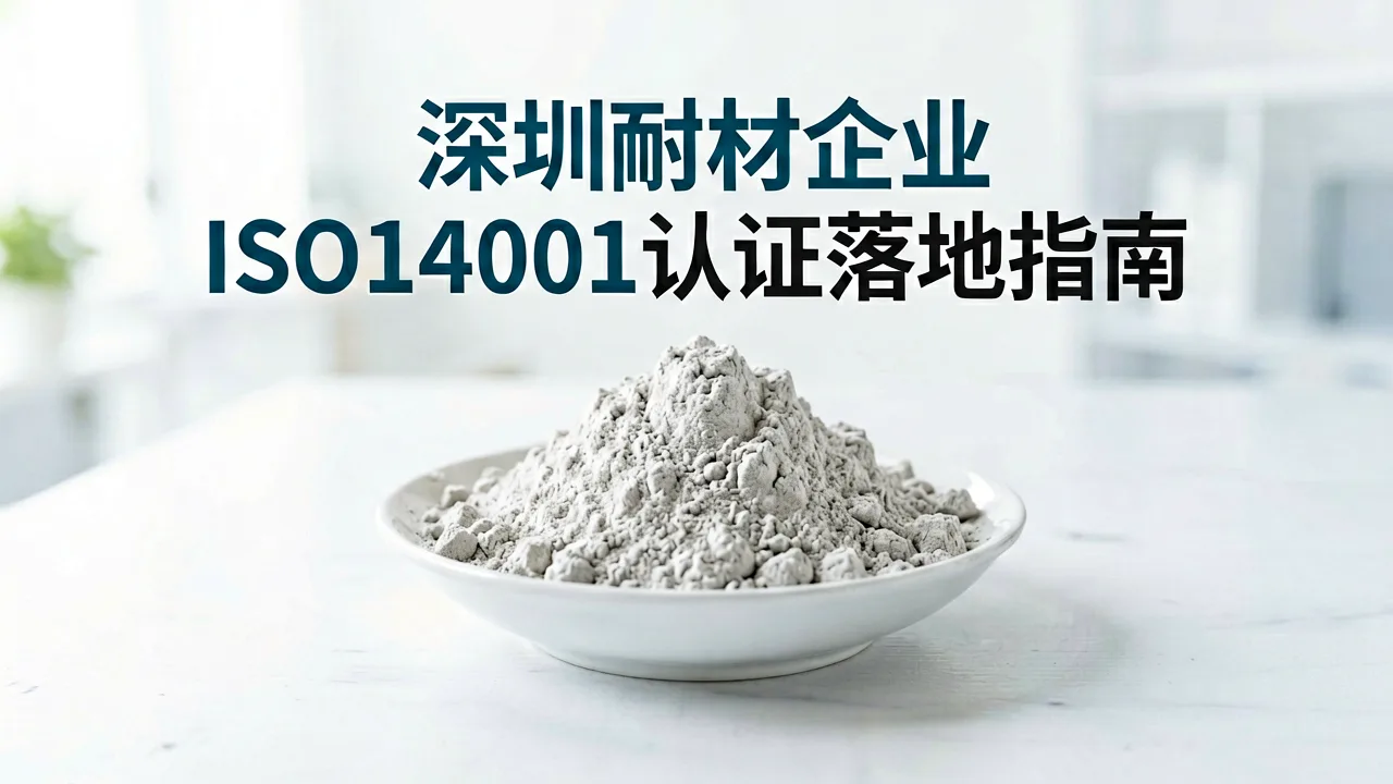 深圳耐材企业ISO14001认证落地指南